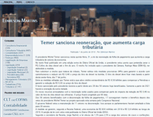 Tablet Screenshot of edmilsonmartins.com
